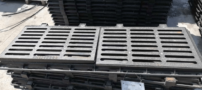 歙县球墨铸铁连体双篦展示